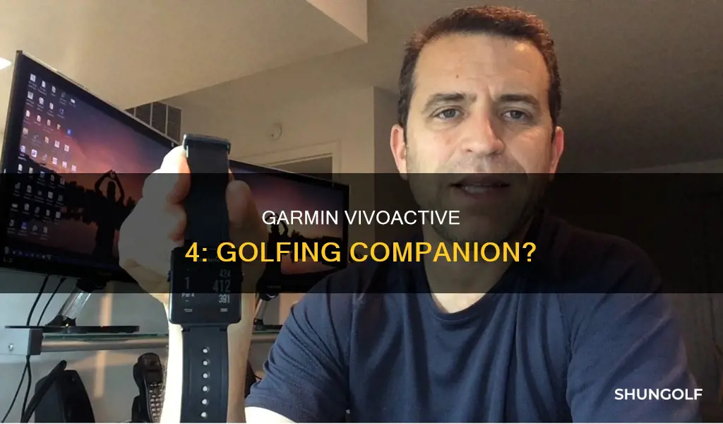 does garmin vivoactive 4 have golf