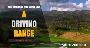 Gatlinburg Golf Course: Driving Range Availability and Practice Facilities