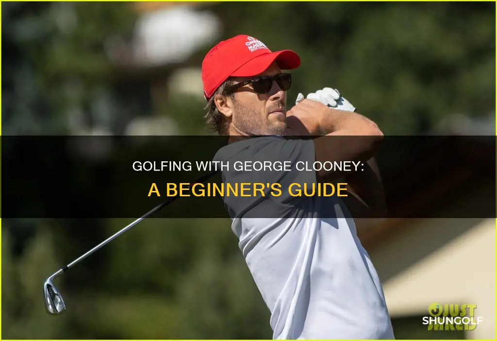 does george clooney golf