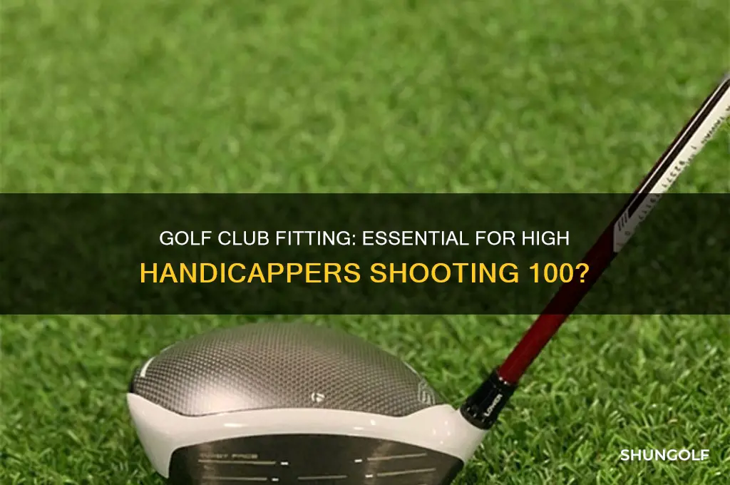 does getting golf clubs fitted matter if you shoot 100