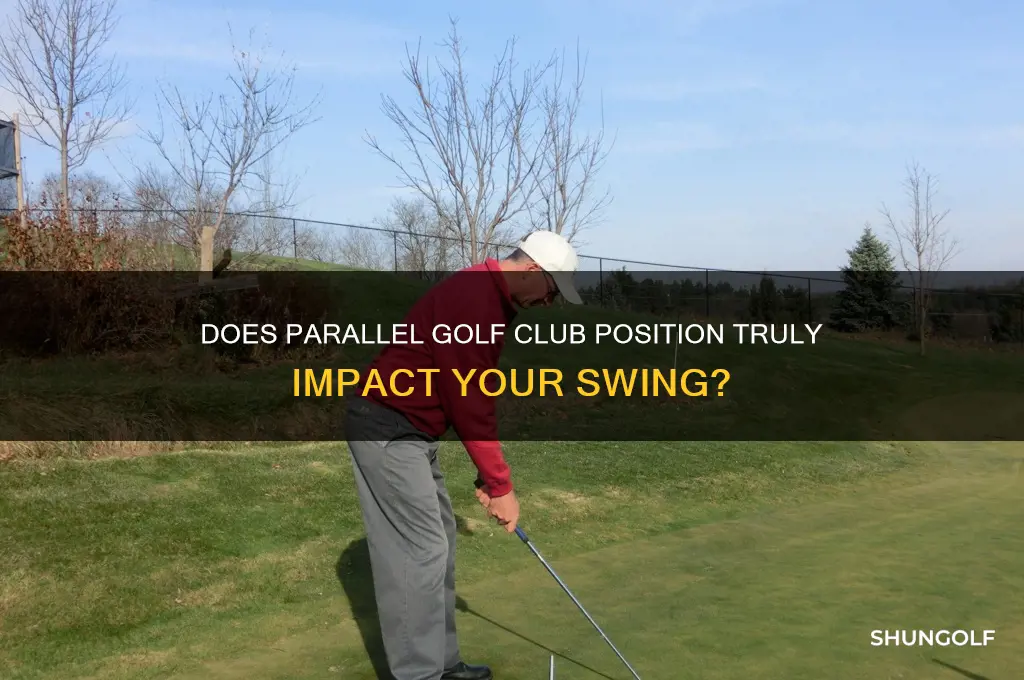 does getting the golf club to parallel really matter