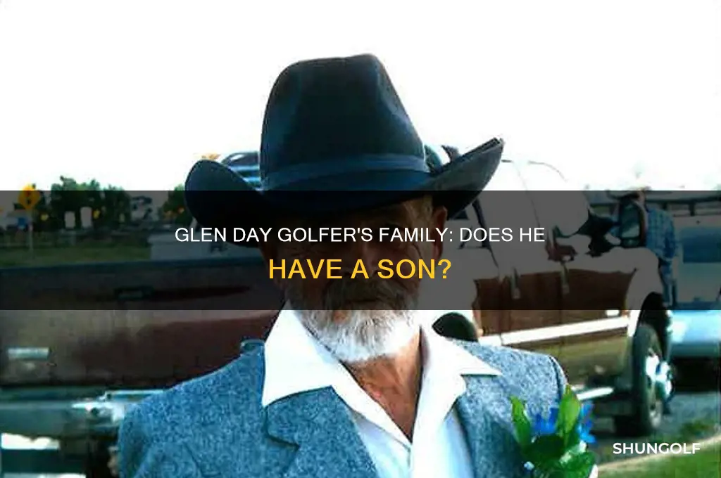 does glen day golfer have a son