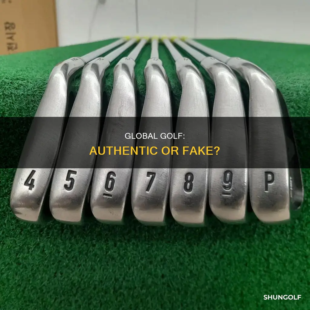 does global golf sell fakes