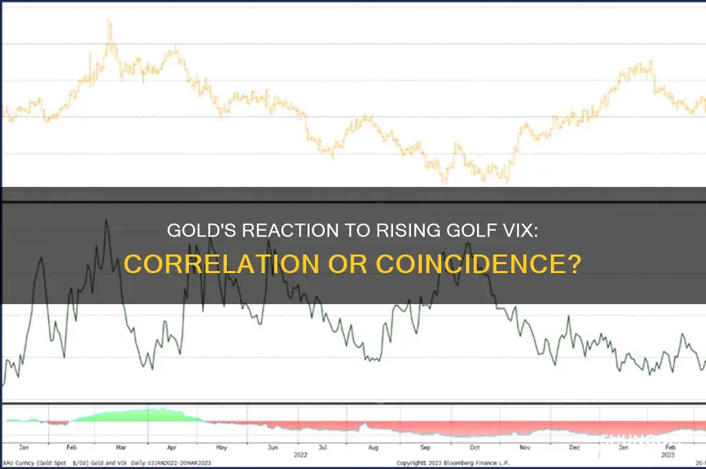 does gold go up when the golf vix rises
