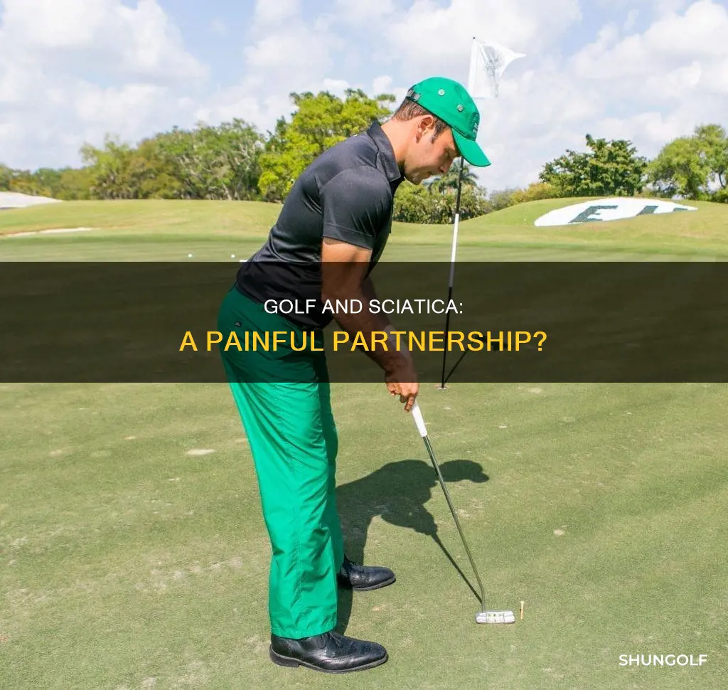 does golf aggravate sciatica