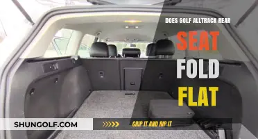 Golf Alltrack Rear Seat Folding: Does It Go Completely Flat?