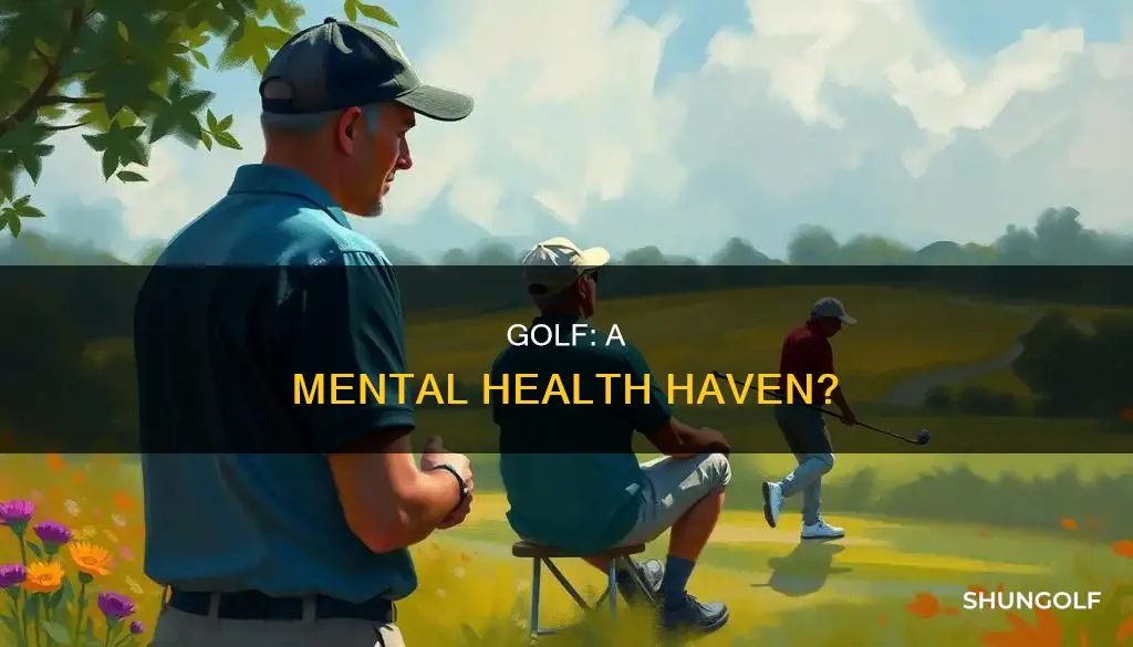 does golf benefit mental health