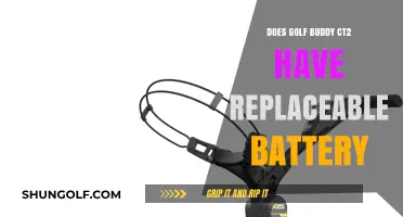 Golf Buddy CT2 Battery Replacement: Is It Possible?