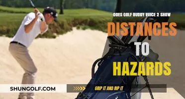 Golf Buddy Voice 2: Does It Display Hazard Distances Accurately?
