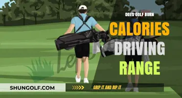 Golfers: Burn Calories at the Driving Range