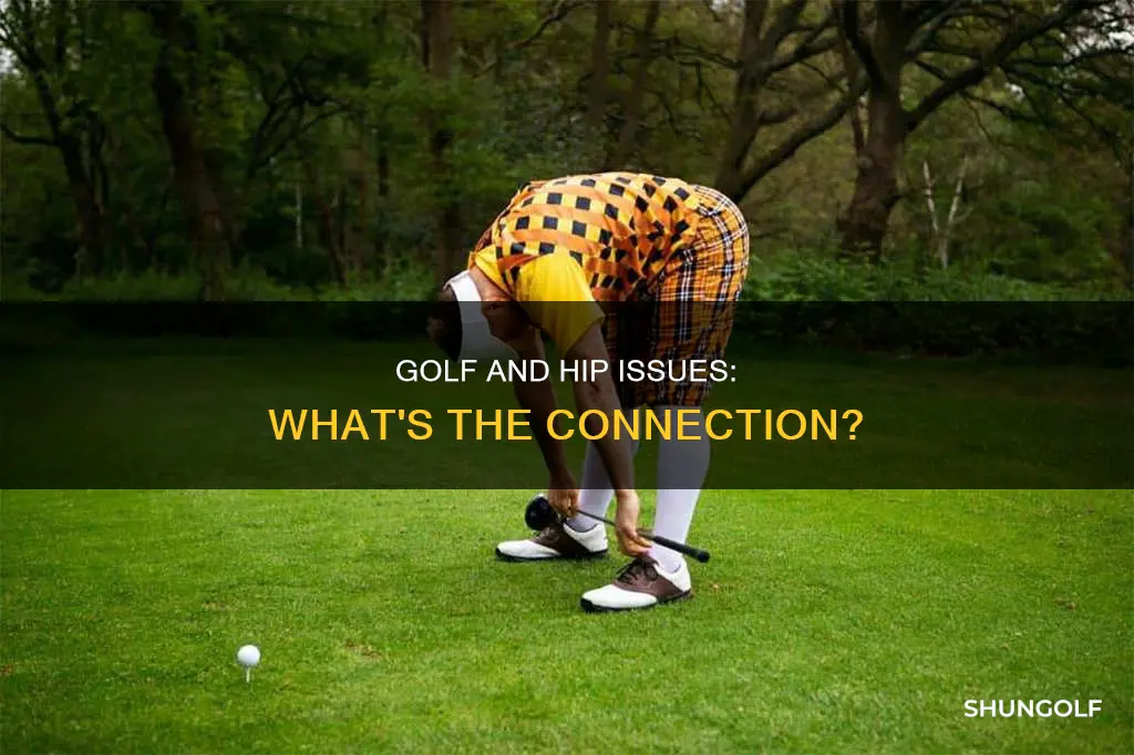 does golf cause hip issues