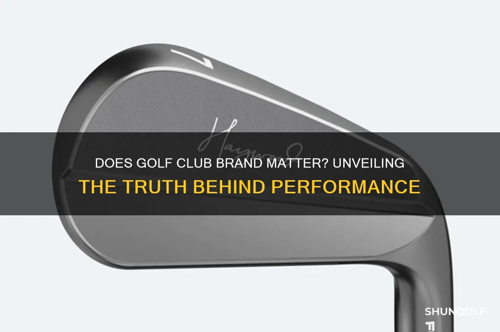 does golf club brand matter