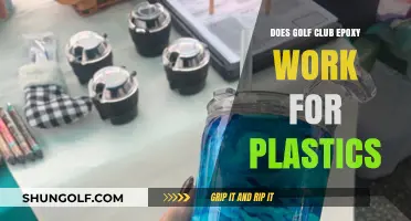 Can Golf Club Epoxy Effectively Bond and Repair Plastic Materials?