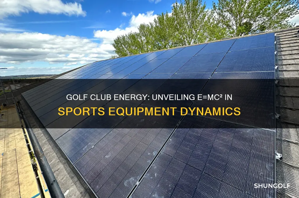 does golf club illustrate e mc2