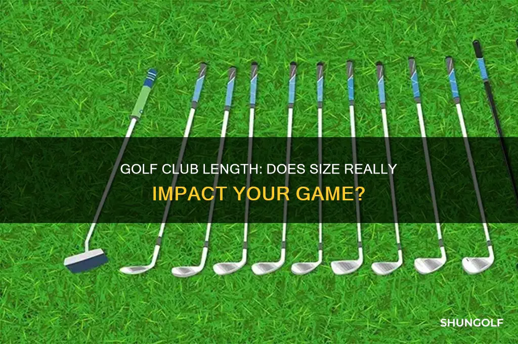 does golf club length matter