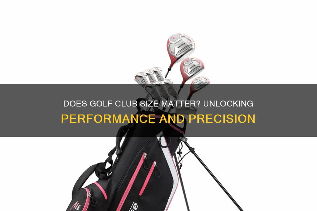 does golf club size matter