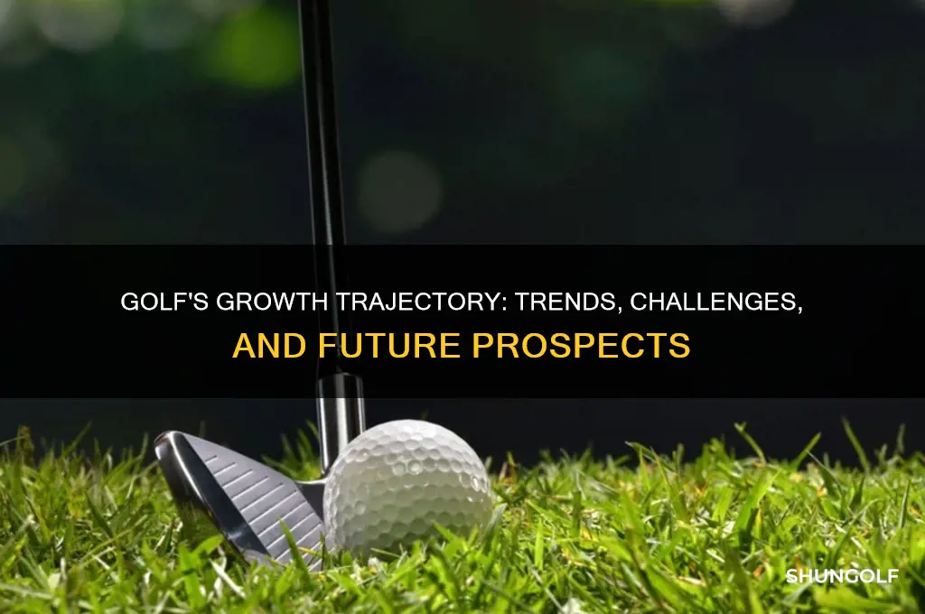 does golf continue to be a growth sport