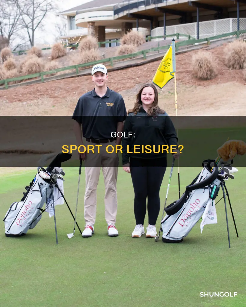 does golf count as a sport