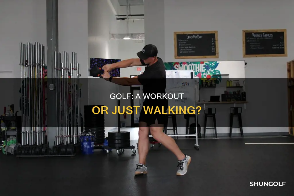 does golf count as a workout