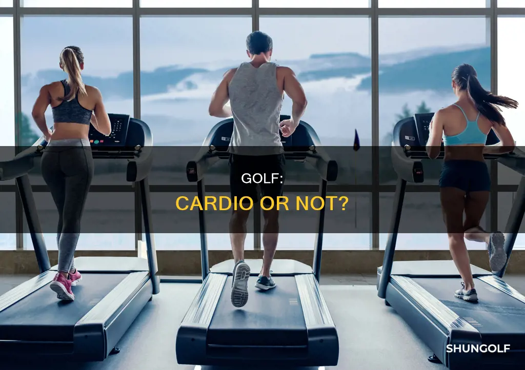 does golf count as cardio