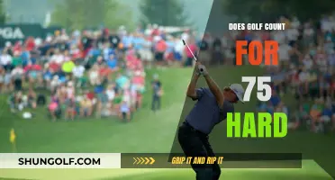 Golf and 75 Hard: Does It Count?