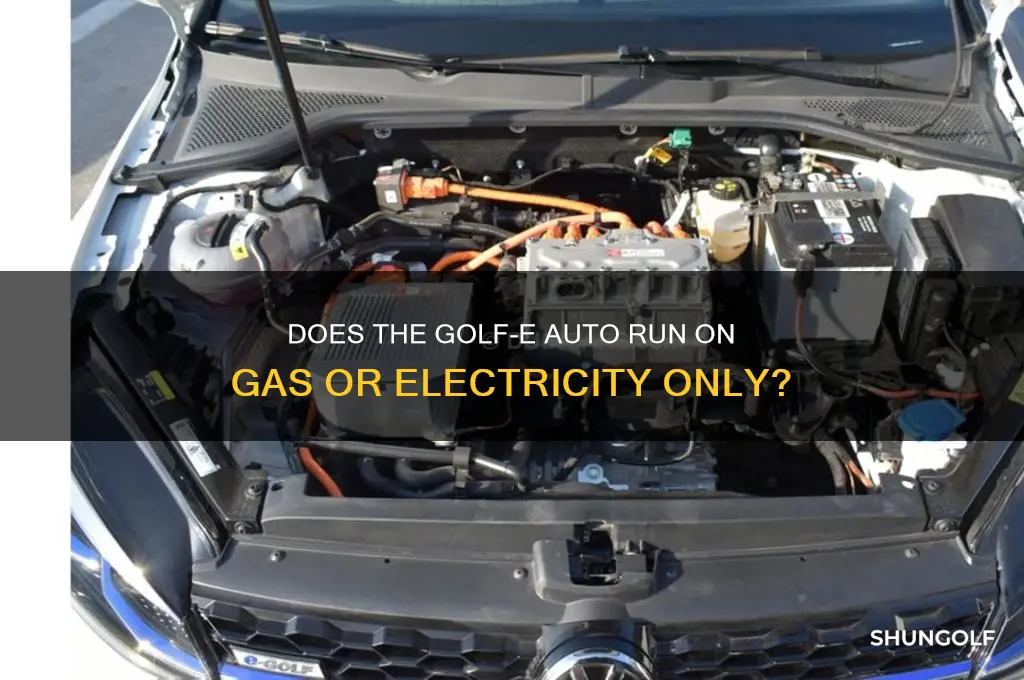 does golf-e auto also have gas
