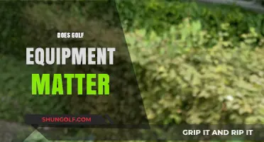 Golf Equipment: Does It Make a Difference?
