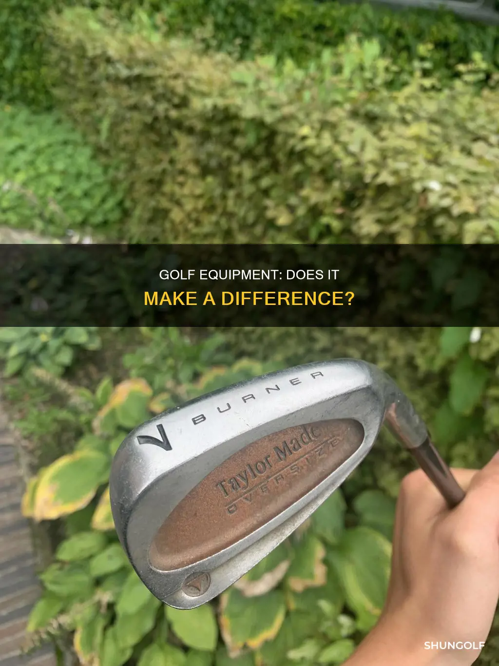 does golf equipment matter