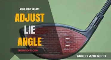 Golf Galaxy: Lie Angle Adjustments for Better Golf