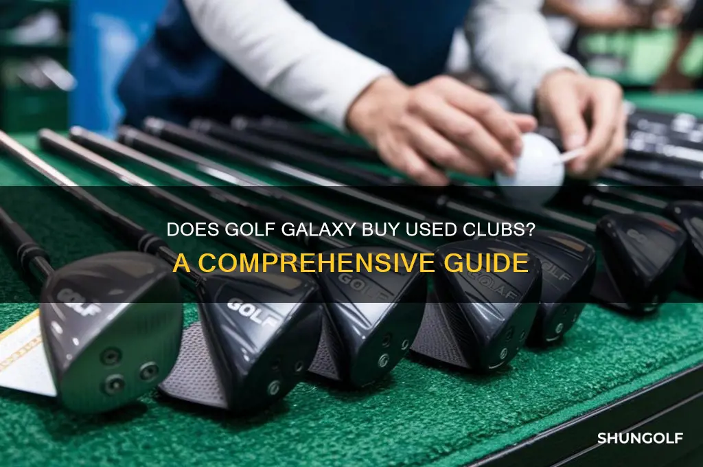 does golf galaxy buy used clubs