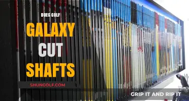 Exploring Golf Galaxy's Services: Do They Cut Shafts?