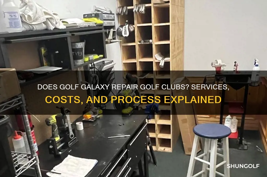 does golf galaxy do club repair