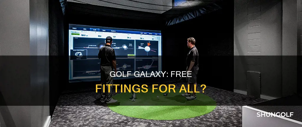 does golf galaxy do free fittings