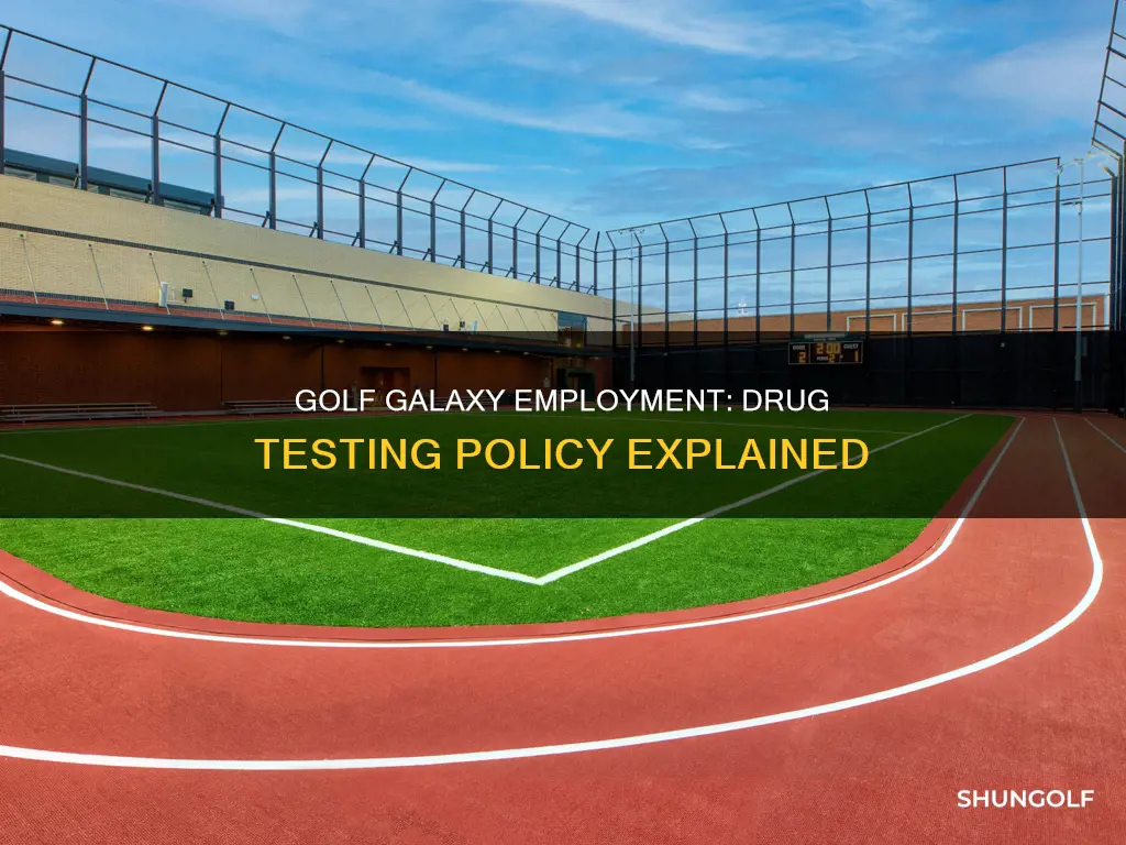 does golf galaxy drug test