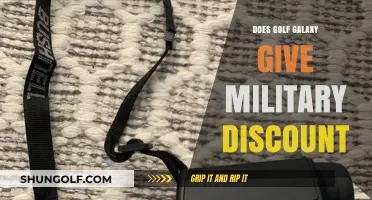 Golf Galaxy: Military Discounts and More