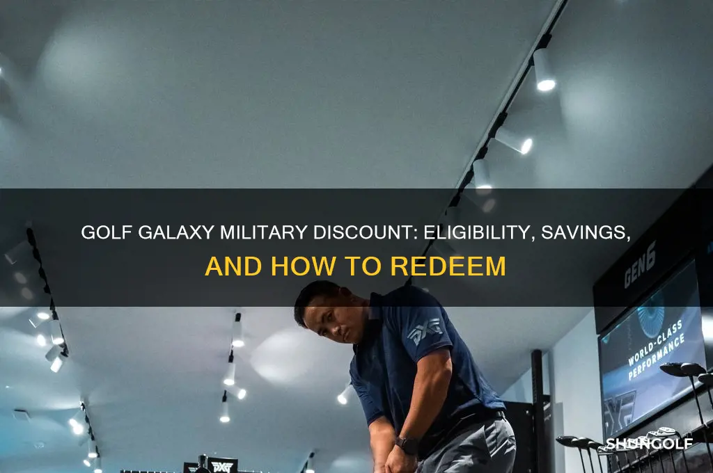 does golf galaxy have a military discount