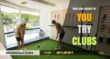 Can You Test Golf Clubs at Golf Galaxy? Find Out Here
