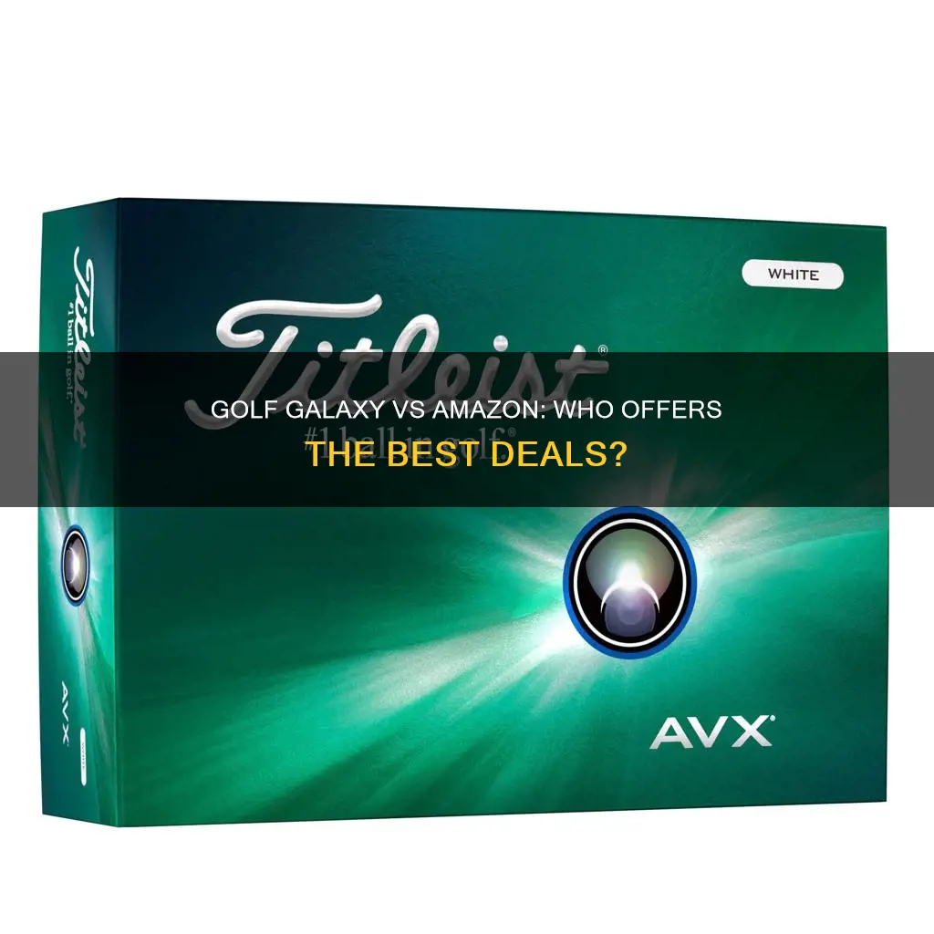 does golf galaxy match with amazon
