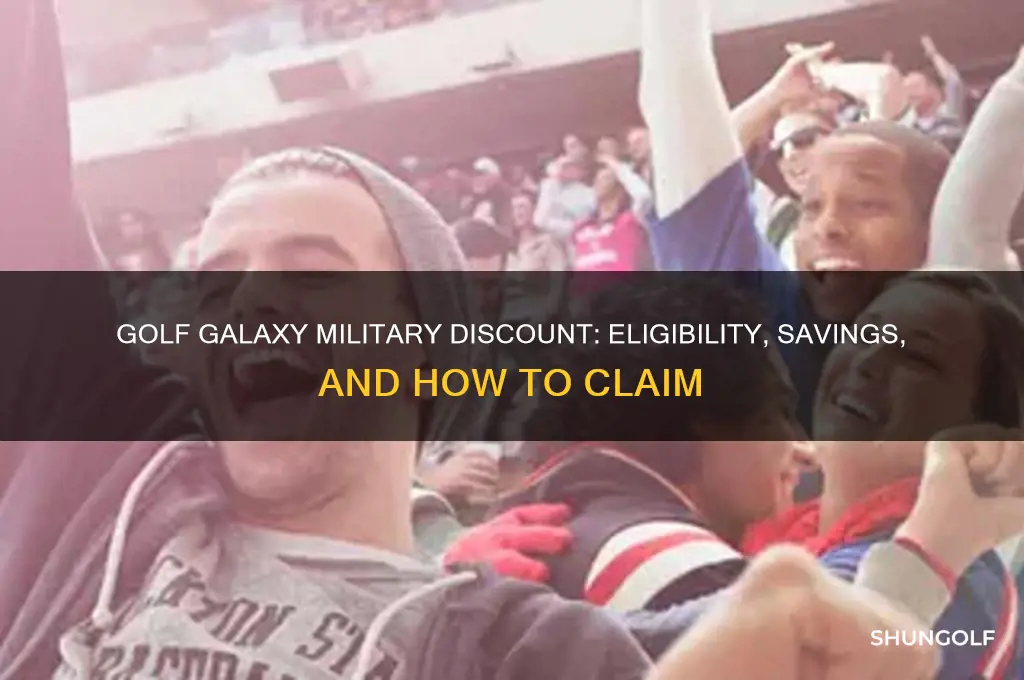 does golf galaxy offer a military discount