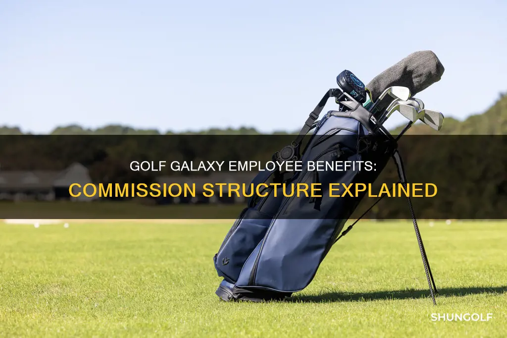 does golf galaxy pay commission