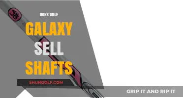 Exploring Golf Galaxy's Inventory: Do They Sell Shafts?