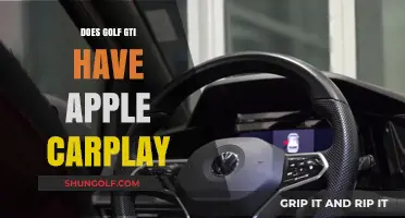 Golf GTI: Apple CarPlay Compatible?