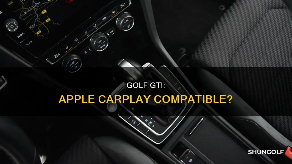 does golf gti have apple carplay