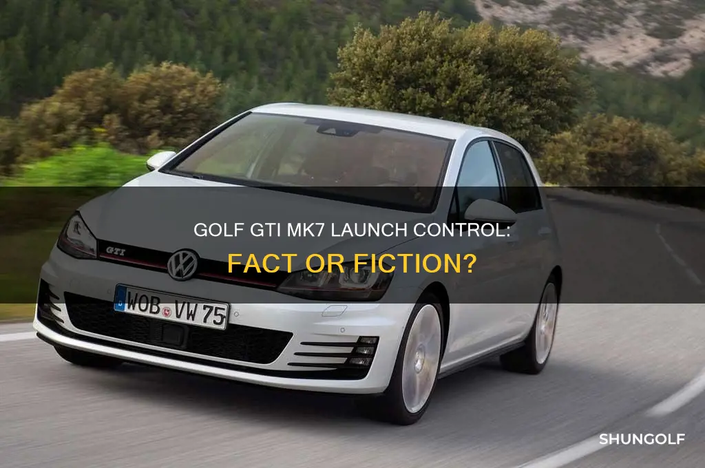 does golf gti mk7 have launch control