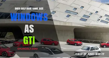 Golf vs GTI: Comparing Window Sizes and Design Differences