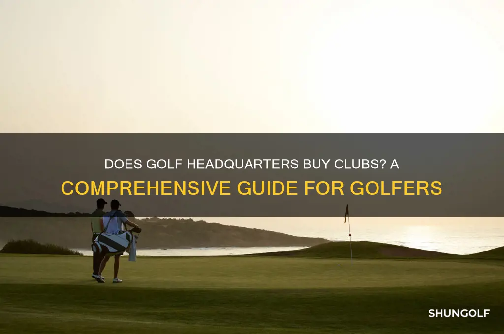 does golf headquarters buy clubs