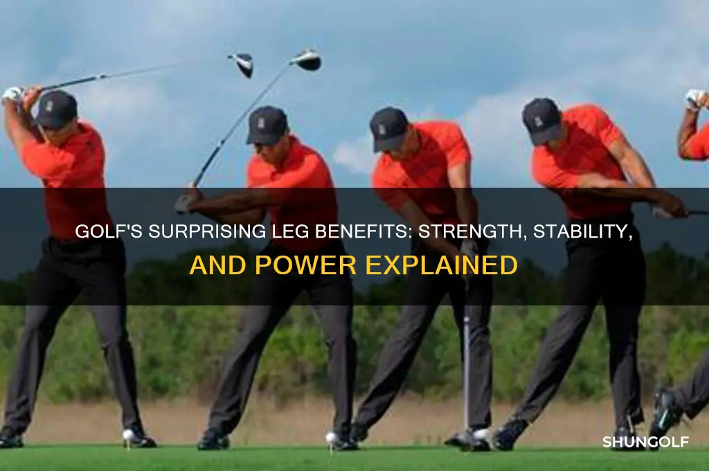does golf help you to have strong legs