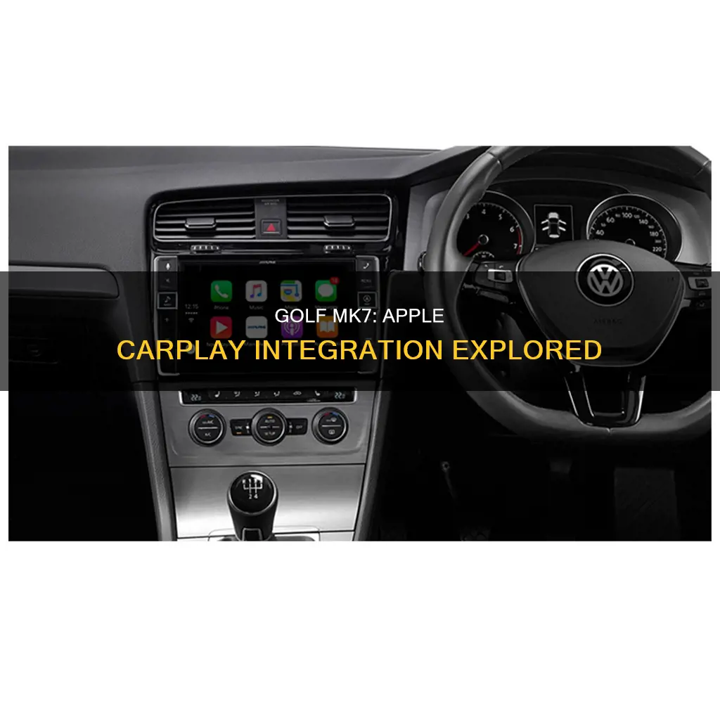 does golf mk7 have apple carplay