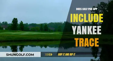 Golf Pad App: Does It Include Yankee Trace Golf Course?