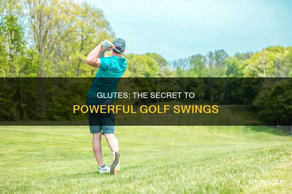 does golf power in the glutes